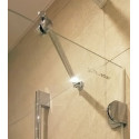 Шторка на ванну GuteWetter Lux Pearl GV-001A правая 70 см стекло бесцветное, фурнитура хром
