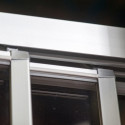 Шторка на ванну GuteWetter Practic Part GV-403 158-162 см стекло бесцветное, профиль матовый хром