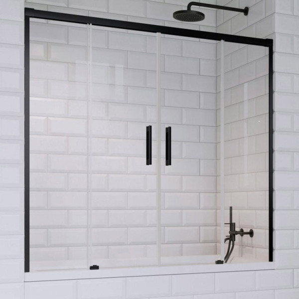 Шторка на ванну Radaway Idea Black PN DWD 180