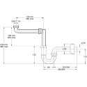 Сифон для раковины Bonomini Tubular 0220SP20K7WZ