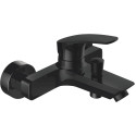 Смеситель Aquanet Static AF330-20B для ванны с душем, чёрный матовый