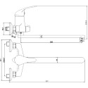 Смеситель Argo Vector 40-L35/K универсальный