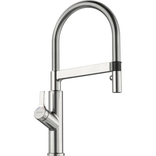Смеситель Blanco Solenta-S Senso 523127 для кухонной мойки, рычаг слева