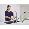Смеситель Blanco Solenta-S Senso 523127 для кухонной мойки, рычаг слева