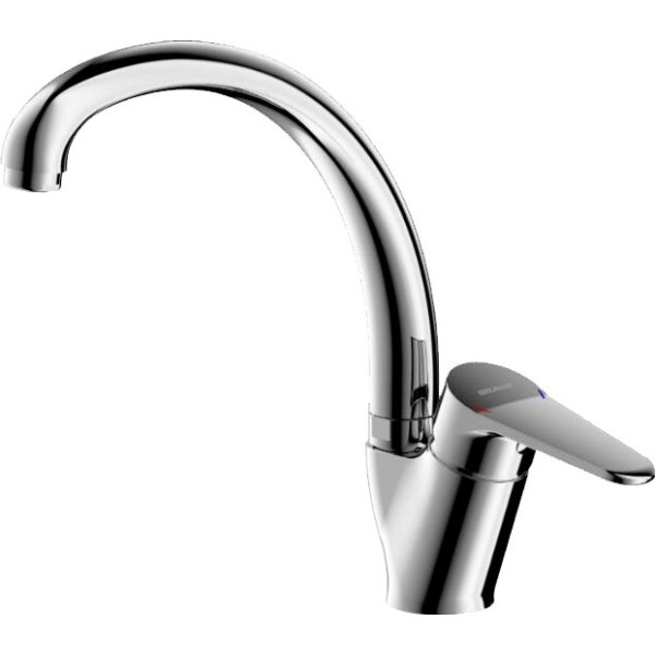 Смеситель Bravat Emeralda F7135147CP-1-RUS для кухонной мойки, хром
