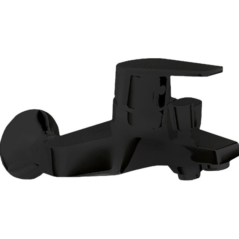Смеситель Bravat Line F65299BM-B-RUS для ванны с душем, черный