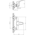 Смеситель Decoroom SO21 SO21055 для душа