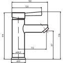 Смеситель Dorff Logic D3002100 для раковины