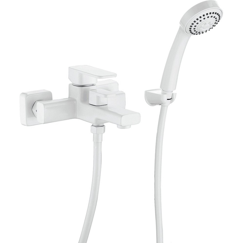 Смеситель Elghansa Mondschein White 2320235-White для ванны с душем
