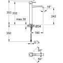 Смеситель Grohe Allure 23403000 для раковины