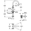 Смеситель Grohe Atrio New 21044003 для раковины