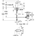 Смеситель Grohe BauEdge 23331000 для биде