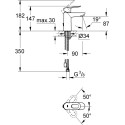 Смеситель Grohe BauLoop 23336000 для раковины