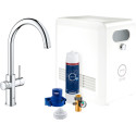 Смеситель Grohe Blue Professional 31607002 для кухонной мойки, хром