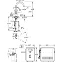 Смеситель Grohe Blue Professional 31607002 для кухонной мойки, хром