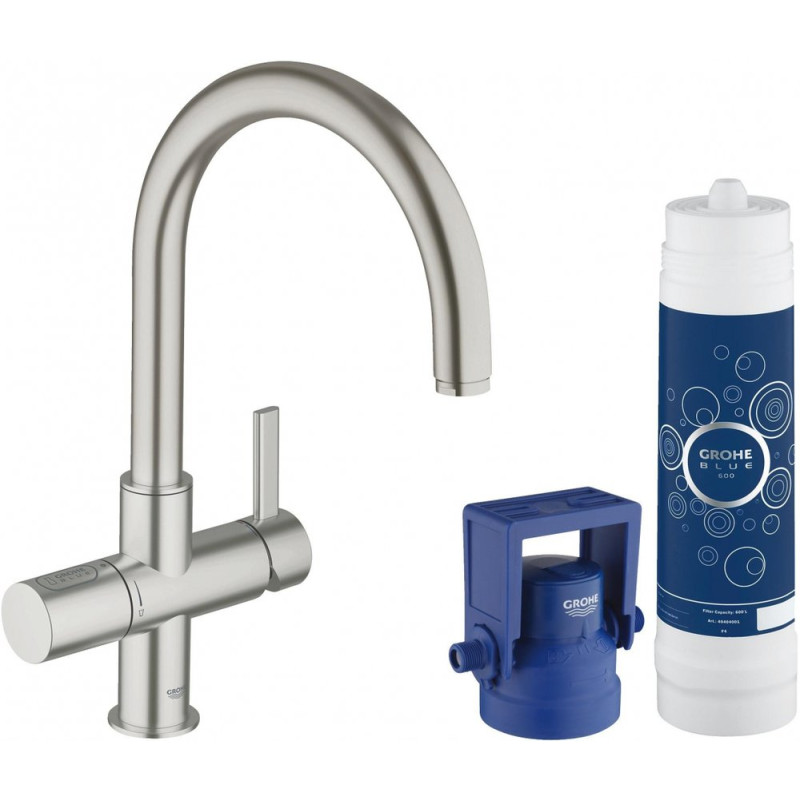 Смеситель Grohe Blue Pure 33249DC1 с функцией фильтрации
