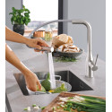 Смеситель Grohe Essence 30270DC0 для кухонной мойки, суперсталь