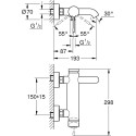 Смеситель Grohe Essence New 33624001 для ванны с душем