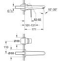 Смеситель Grohe Eurodisc Cosmopolitan 19573002 для раковины