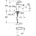 Смеситель Grohe Eurosmart 2339430E для раковины
