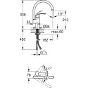Смеситель Grohe Eurosmart 33202002 для кухонной мойки
