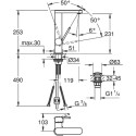 Смеситель Grohe Plus 23844003 для раковины
