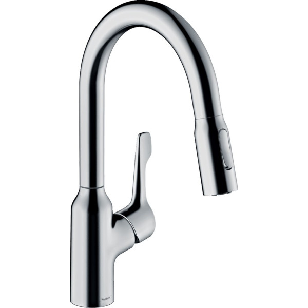 Смеситель Hansgrohe Focus M43 71811000 для кухонной мойки, хром