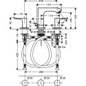 Смеситель Hansgrohe Metris 31083000 для раковины