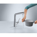 Смеситель Hansgrohe Metris Select M71 14847000 для кухонной мойки, хром