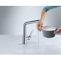 Смеситель Hansgrohe Metris Select M71 14847000 для кухонной мойки, хром