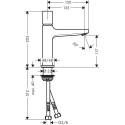 Смеситель Hansgrohe Metropol 32571000 для раковины