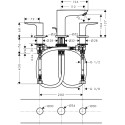 Смеситель Hansgrohe Talis E 71733340 для раковины