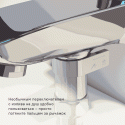 Смеситель IDDIS Stone STOSB00i02WA для ванны с душем