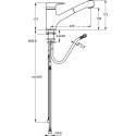Смеситель Ideal Standard Active B8435AA для кухонной мойки
