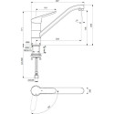 Смеситель Ideal Standard Ceraflex BC129AA для кухонной мойки