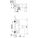 Смеситель Lemark plus Factor LM1603C для душа