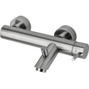 Смеситель Paffoni Light LIG022ST для ванны с душем, сталь