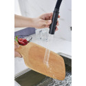 Смеситель Paulmark Halt Ha214021-401 для кухонной мойки, антрацит
