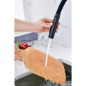 Смеситель Paulmark Halt Ha214021-401 для кухонной мойки, антрацит