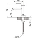 Смеситель Raiber Grats R1802 для раковины