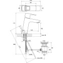 Смеситель Ravak 10° TD 013.00 для раковины