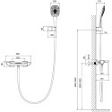 Смеситель Timo Helmi 4024/03Y для ванны с душем