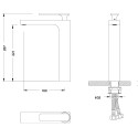 Смеситель Timo Torne 4311/03F для раковины