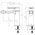 Смеситель Villeroy & Boch Architectura TVW10300400061 для раковины