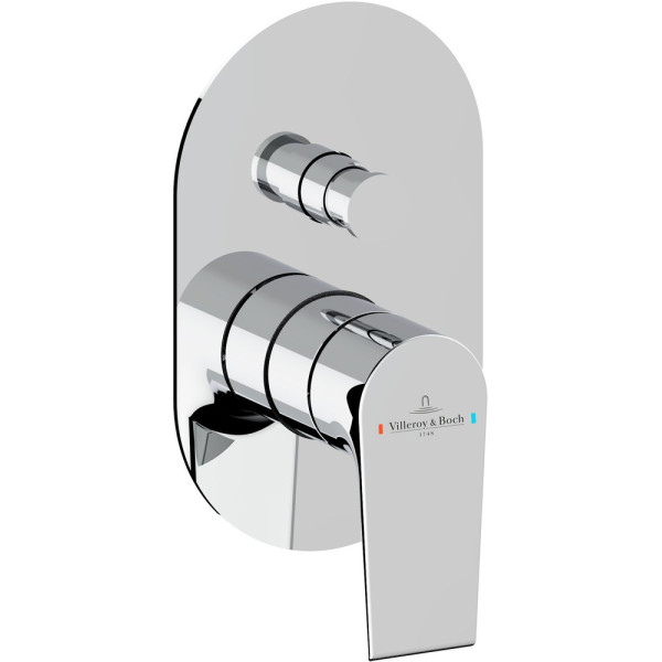 Смеситель Villeroy & Boch Liberty TVS10700200061 С ВНУТРЕННЕЙ ЧАСТЬЮ, для ванны с душем