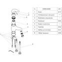 Смеситель Wasserkraft Isen 2603 для раковины