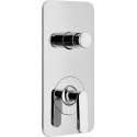 Смеситель Webert Living LV860101 С ВНУТРЕННЕЙ ЧАСТЬЮ, для ванны с душем