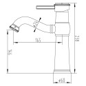 Смеситель Zorg Antic A 311U-BR для раковины
