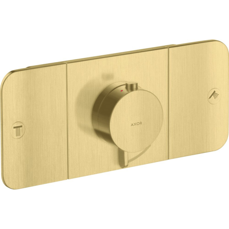Термостат Axor One 45712950 для душа, шлифованная медь