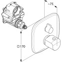 Термостат Kludi Ameo 418300575 для ванны с душем